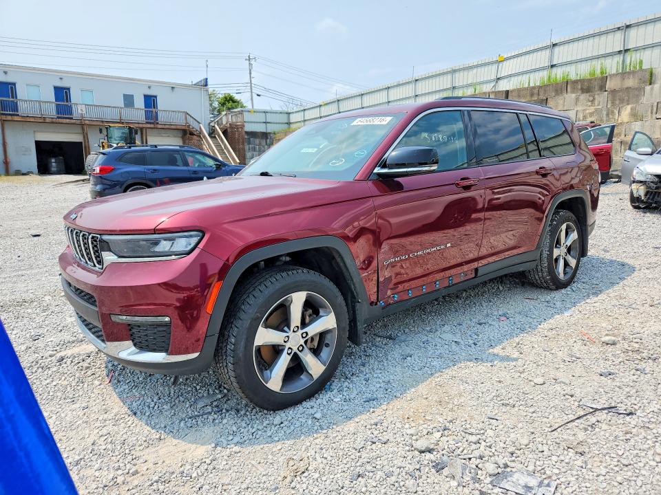 64568216 :رقم المزاد ، 1C4RJKBG7M8116121 vin ، 2021 Jeep Grand Cherokee مزاد بيع