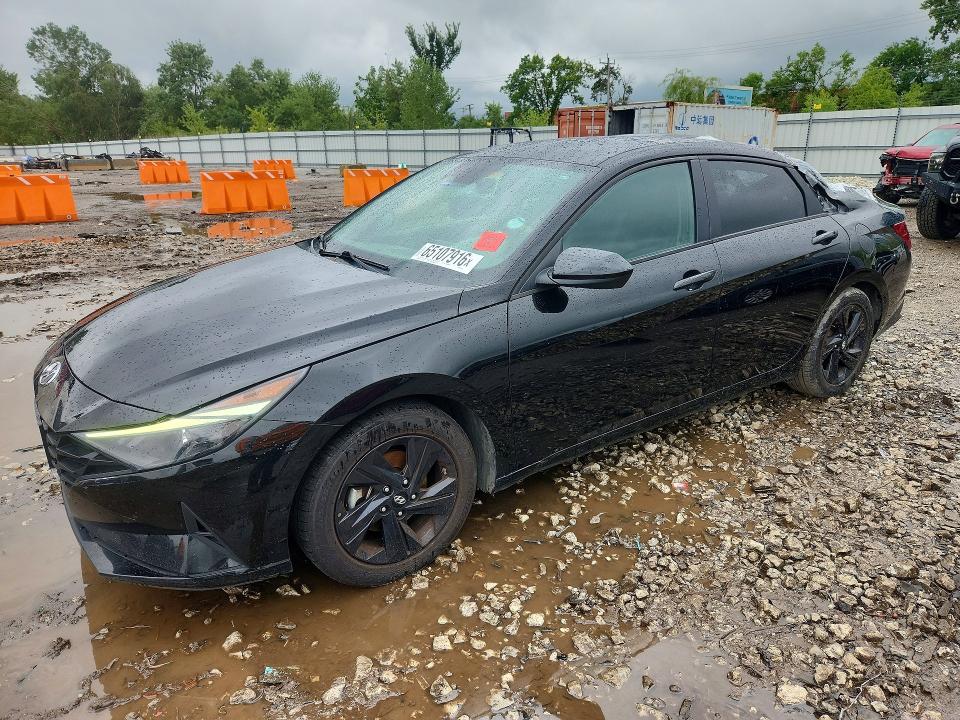Продажа на аукционе авто 2021 Hyundai Elantra, vin: 5NPLM4AG3MH021650, номер лота: 65107916