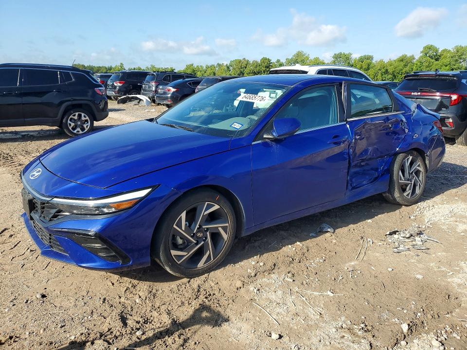 2025 Hyundai Elantra მანქანა იყიდება აუქციონზე, vin: KMHLS4DGXSU880573, აუქციონის ნომერი: 64685776