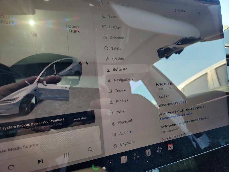 Продаж на аукціоні авто 2025 Tesla Model 3, vin: 5YJ3E1EA6SF012986, номер лоту: 63005236