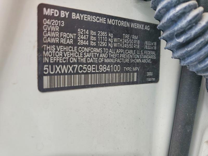 Aukcja sprzedaży 2014 Bmw X3, vin: 5UXWX7C59EL984100, numer aukcji: 61449686