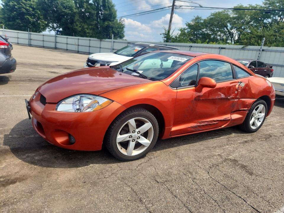 2007 Mitsubishi Eclipse მანქანა იყიდება აუქციონზე, vin: 4A3AK24F07E041375, აუქციონის ნომერი: 62038266