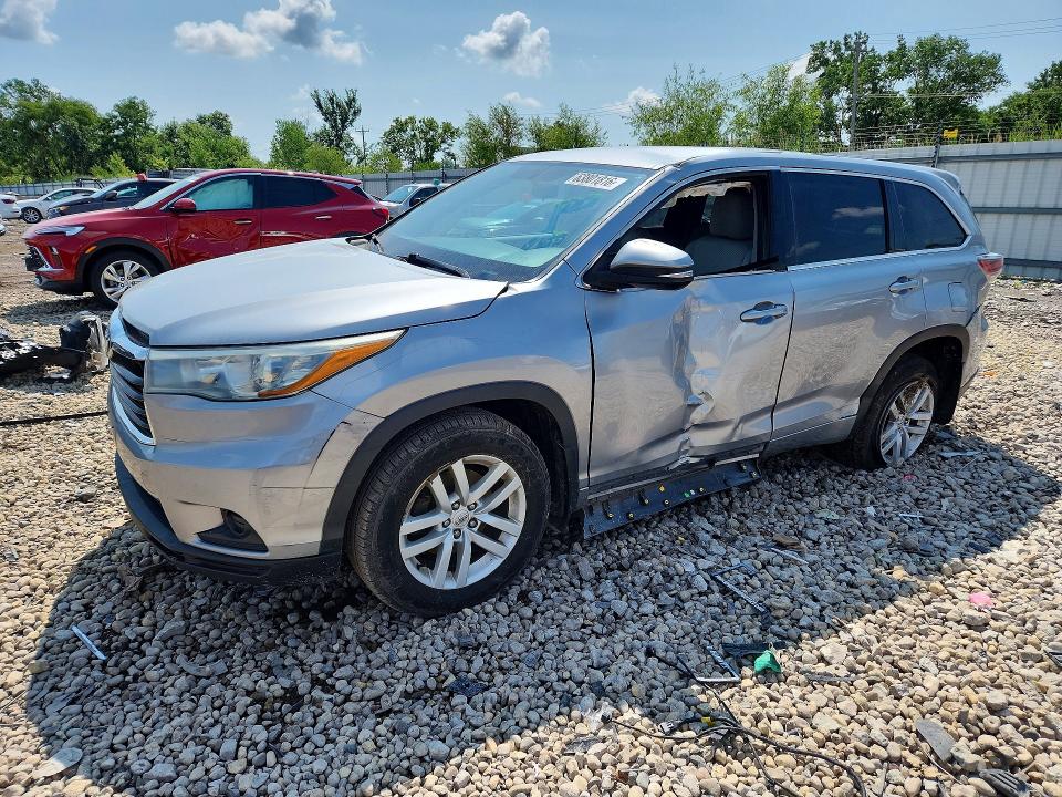 Aukcja sprzedaży 2015 Toyota Highlander, vin: 5TDBKRFH3FS173442, numer aukcji: 63801816