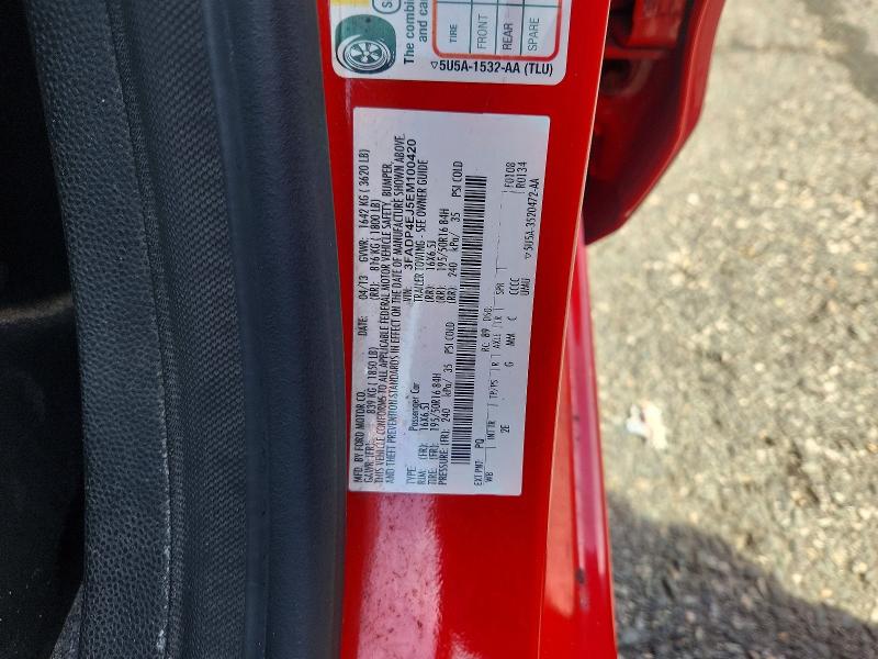 Продажа на аукционе авто 2014 Ford Fiesta, vin: 3FADP4EJ5EM100420, номер лота: 63815686