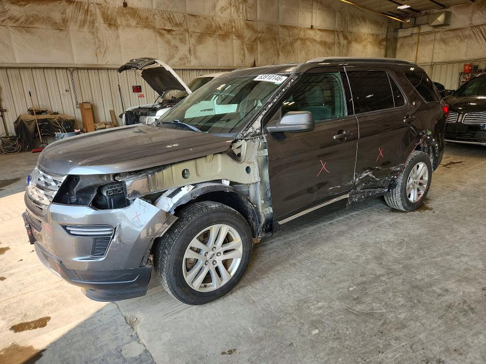 2018 Ford Explorer მანქანა იყიდება აუქციონზე, vin: 1FM5K8DH6JGB28262, აუქციონის ნომერი: 63910146