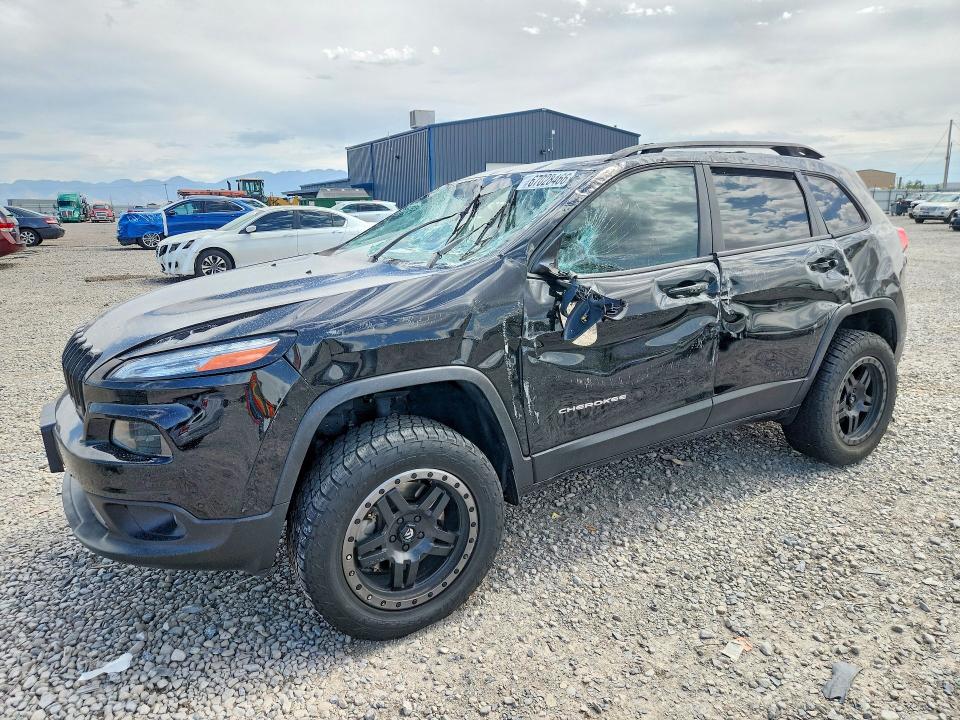 2018 Jeep Cherokee მანქანა იყიდება აუქციონზე, vin: 1C4PJMJX0JD502726, აუქციონის ნომერი: 67028466