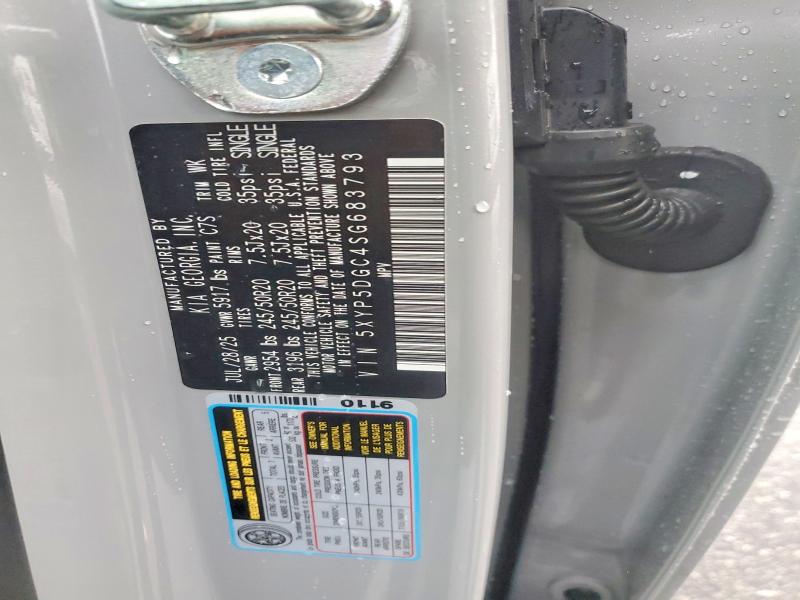 Aukcja sprzedaży 2025 Kia Telluride, vin: 5XYP5DGC4SG683793, numer aukcji: 66399486