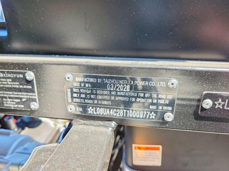 Продажа на аукционе авто 2026 Unknown Unknown, vin: L06UA4C28T1000977, номер лота: 65108286