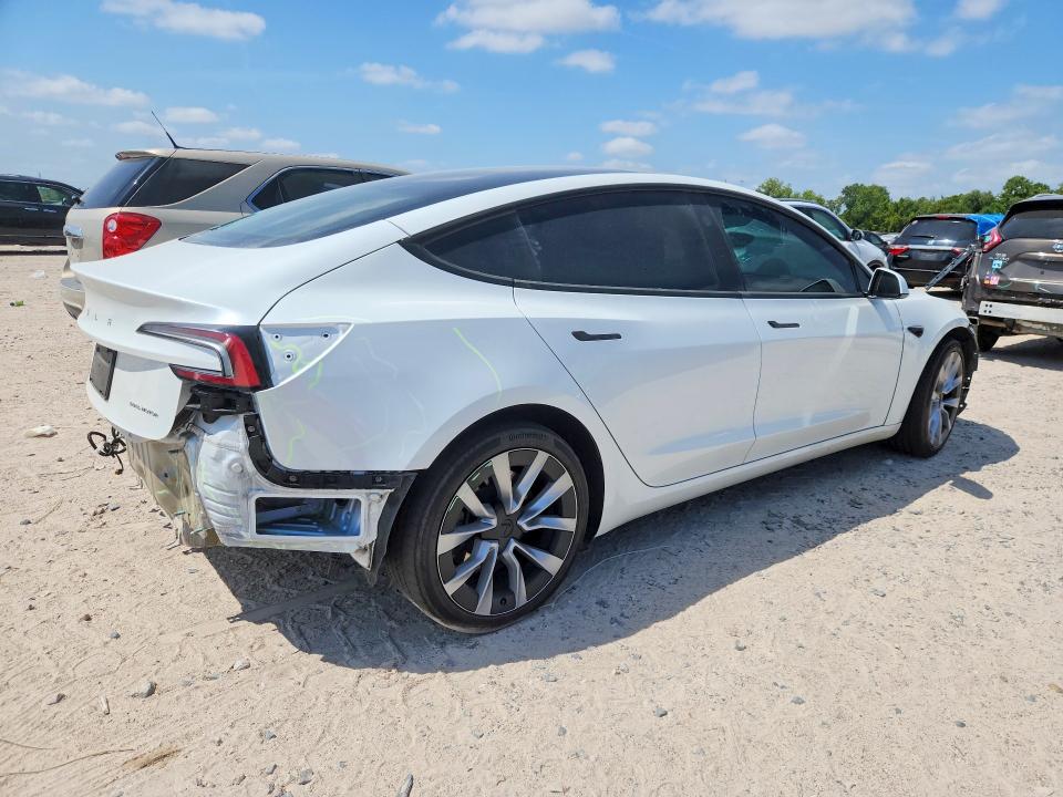 66130656 :رقم المزاد ، 5YJ3E1EB9RF818761 vin ، 2024 Tesla Model 3 مزاد بيع