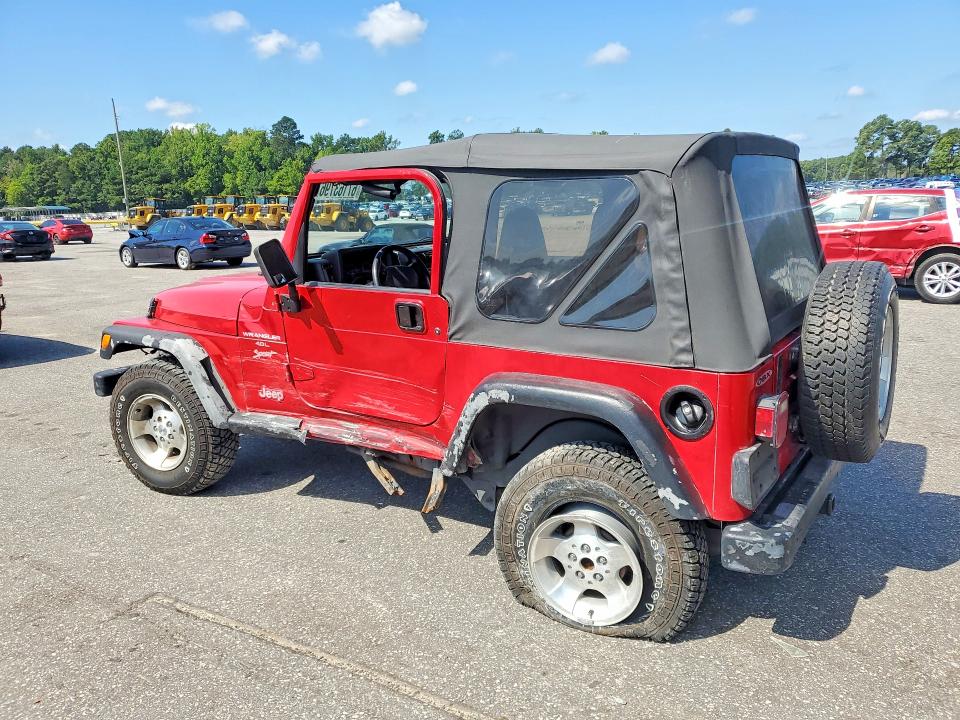 67163796 :رقم المزاد ، 1J4FA49S71P352384 vin ، 2001 Jeep Wrangler / Tj مزاد بيع