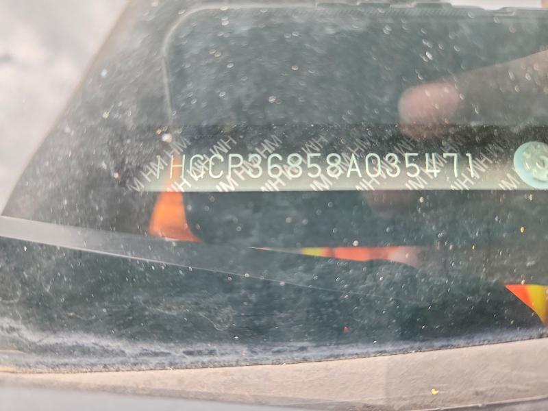 63355086 :رقم المزاد ، 1HGCP36858A035471 vin ، 2008 Honda Accord مزاد بيع