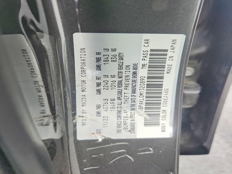 Aukcja sprzedaży 2021 Mazda 3, vin: JM1BPAKL0M1320890, numer aukcji: 63732326