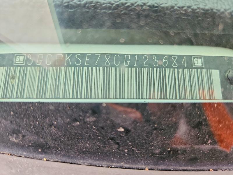 Aukcja sprzedaży 2012 Chevrolet Silverado, vin: 3GCPKSE78CG123684, numer aukcji: 62610276