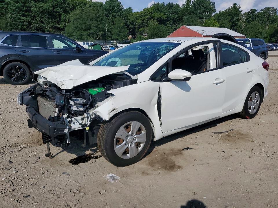 66700776 :رقم المزاد ، 3KPFK4A77HE092492 vin ، 2017 Kia Forte مزاد بيع