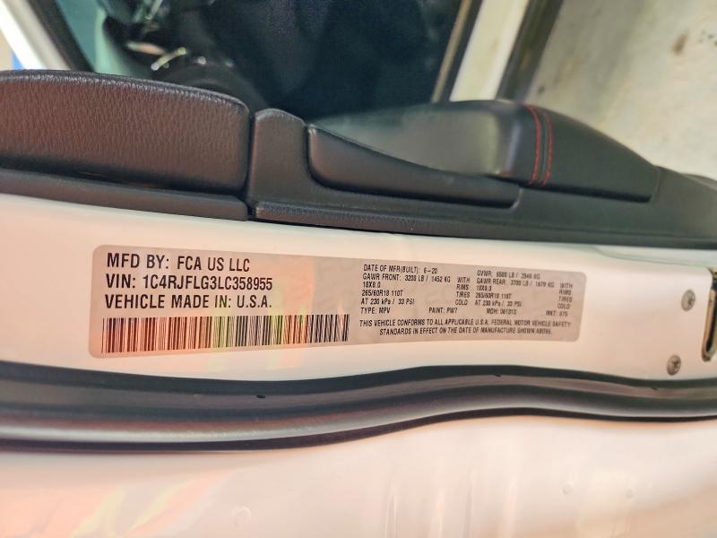 Продажа на аукционе авто 2020 Jeep Grand Cherokee, vin: 1C4RJFLG3LC358955, номер лота: 66403956