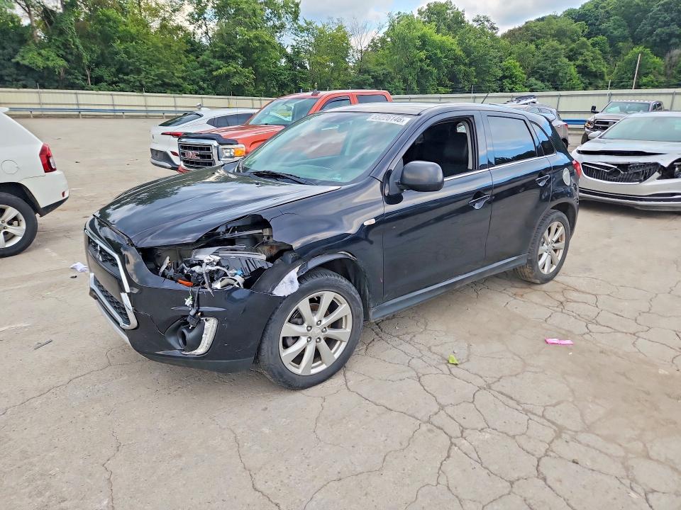 2015 Mitsubishi Outlander Sport მანქანა იყიდება აუქციონზე, vin: 4A4AR4AU3FE050270, აუქციონის ნომერი: 63226146