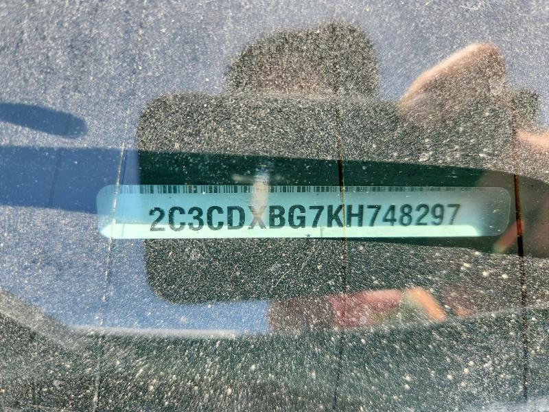 65164166 :رقم المزاد ، 2C3CDXBG7KH748297 vin ، 2019 Dodge Charger مزاد بيع