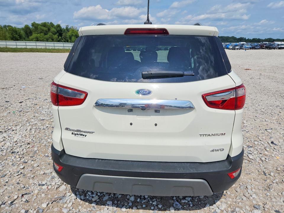 Auction sale of the 2020 Ford Ecosport, vin: MAJ6S3KL8LC362339, lot number: 64551146