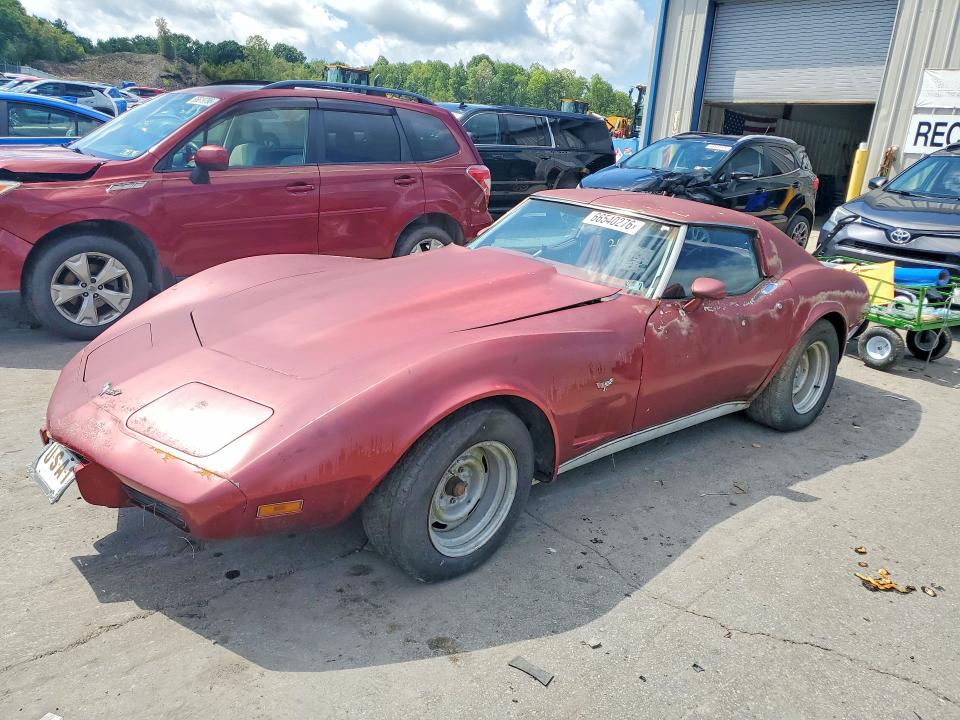 66540276 :رقم المزاد ، 1Z37L7S432548 vin ، 1977 Chevrolet Corvette مزاد بيع