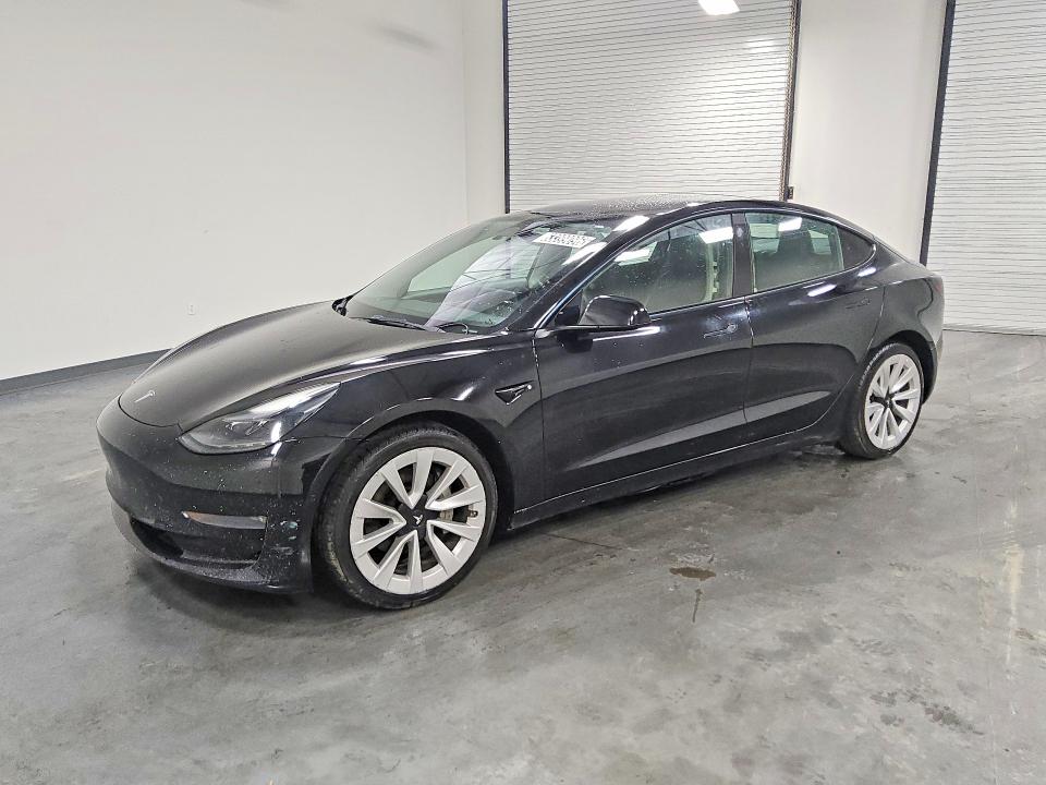 2022 Tesla Model 3 მანქანა იყიდება აუქციონზე, vin: 5YJ3E1EB0NF290201, აუქციონის ნომერი: 63399096