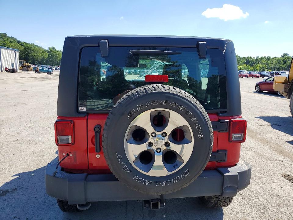 63947576 :رقم المزاد ، 1C4AJWAG8EL157894 vin ، 2014 Jeep Wrangler مزاد بيع