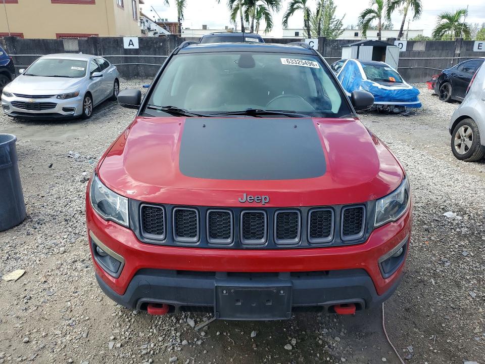 Продажа на аукционе авто 2018 Jeep Compass, vin: 3C4NJDDB5JT501489, номер лота: 63325496