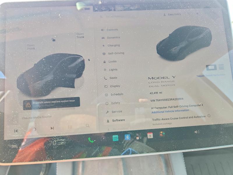 63536316 :رقم المزاد ، 7SAYGDEE3RA222914 vin ، 2024 Tesla Model Y مزاد بيع