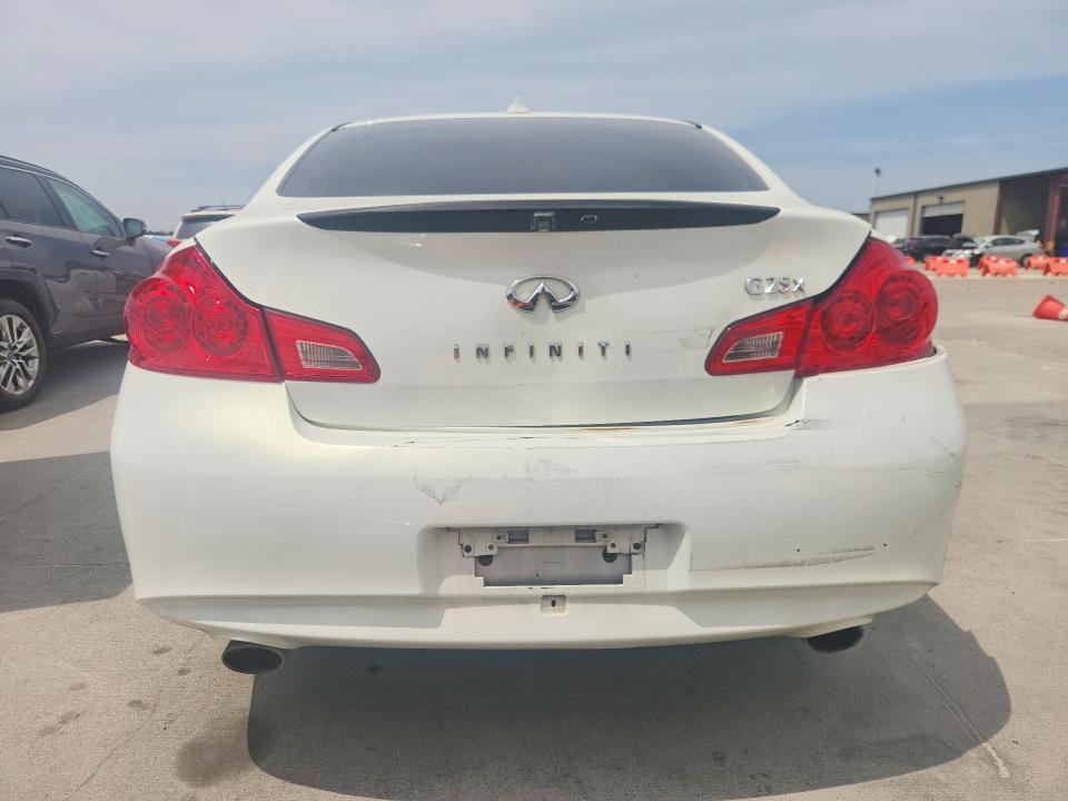 65664256 :رقم المزاد ، JN1DV6AR5CM731137 vin ، 2012 Infiniti G25 Sedan مزاد بيع