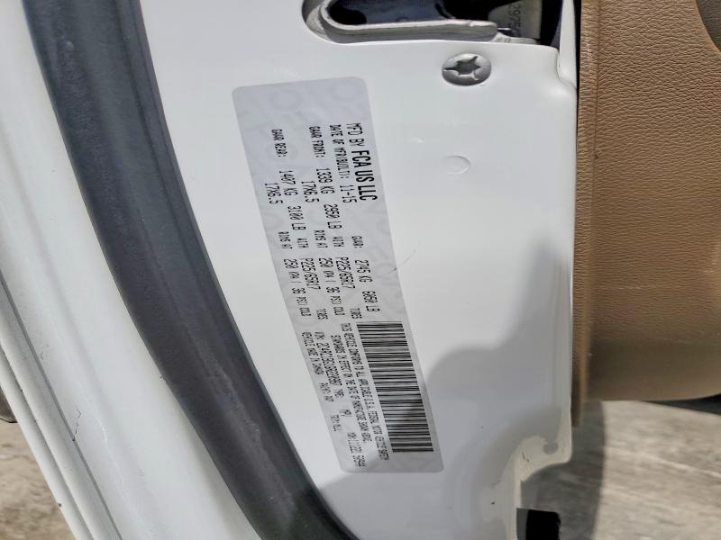 64999426 :رقم المزاد ، 2C4RC1BG1GR220987 vin ، 2016 Chrysler Town & Country مزاد بيع
