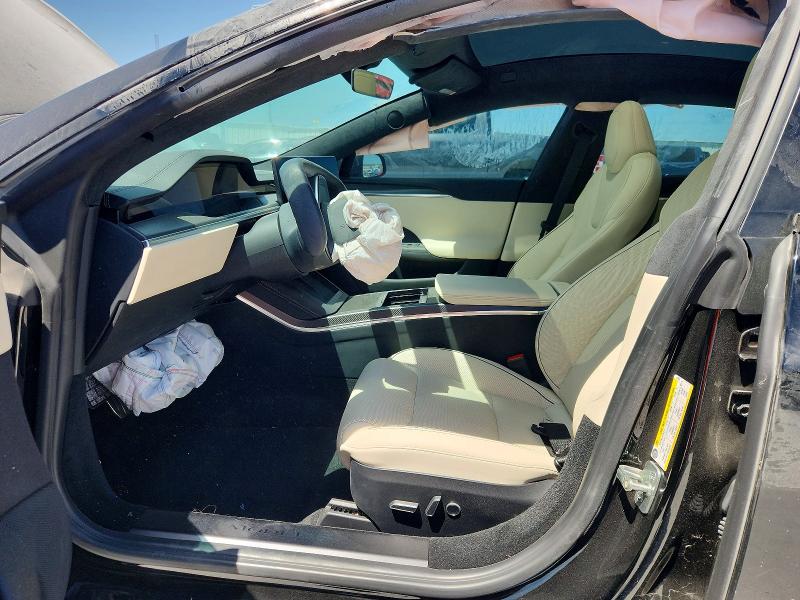 2023 Tesla Model S მანქანა იყიდება აუქციონზე, vin: 5YJSA1E60PF513978, აუქციონის ნომერი: 64987366