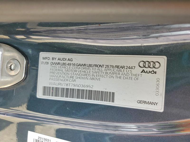 Aukcja sprzedaży 2009 Audi S5, vin: WAURV78T79A036952, numer aukcji: 64817406