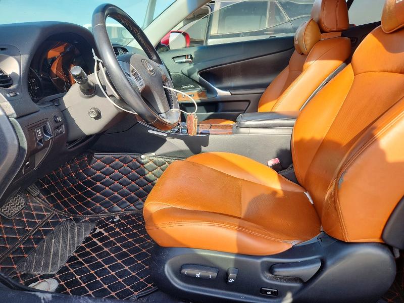 66179426 :رقم المزاد ، JTHFE2C28A2501663 vin ، 2010 Lexus Is مزاد بيع