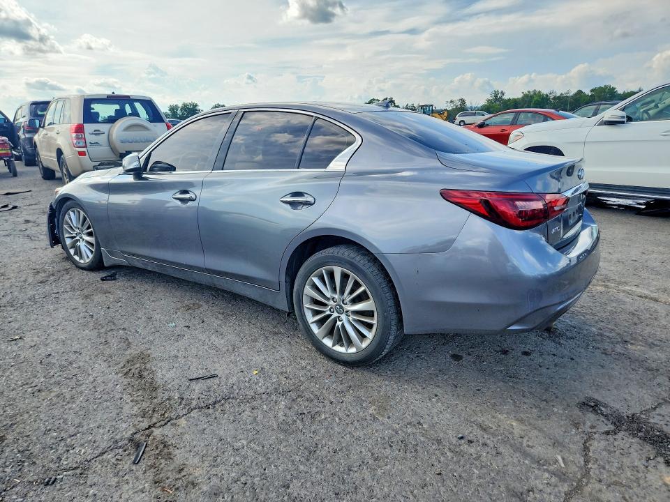 2018 Infiniti Q50 მანქანა იყიდება აუქციონზე, vin: JN1EV7AR9JM444343, აუქციონის ნომერი: 64481416