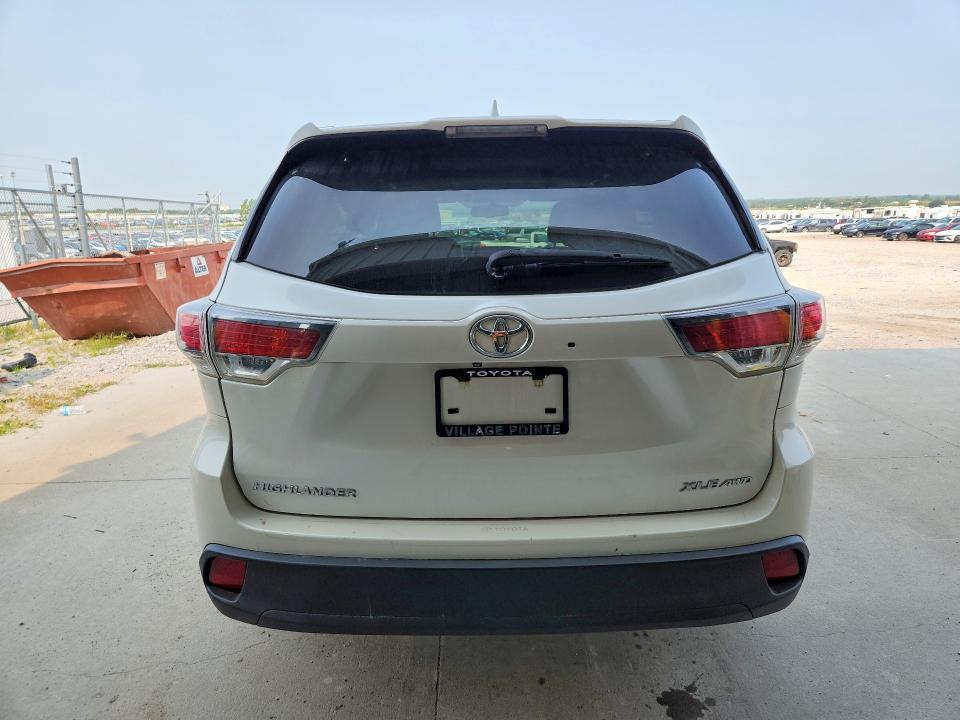 2015 Toyota Highlander მანქანა იყიდება აუქციონზე, vin: 5TDJKRFH0FS215562, აუქციონის ნომერი: 60992756