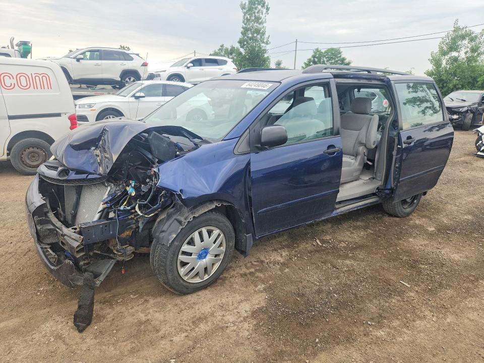 2006 Toyota Sienna მანქანა იყიდება აუქციონზე, vin: 5TDZA29C36S486502, აუქციონის ნომერი: 64249046