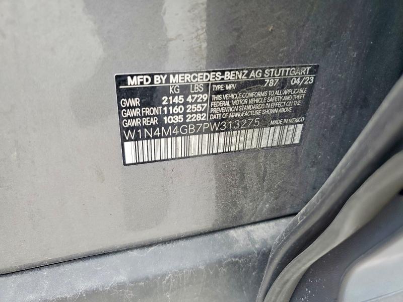64571886 :رقم المزاد ، W1N4M4GB7PW313275 vin ، 2023 Mercedes-benz Glb مزاد بيع