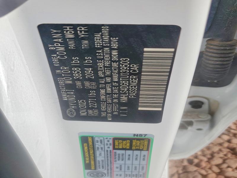 Auction sale of the 2026 Hyundai Elantra, vin: KMHLS4DG8TU139503, lot number: 66106056
