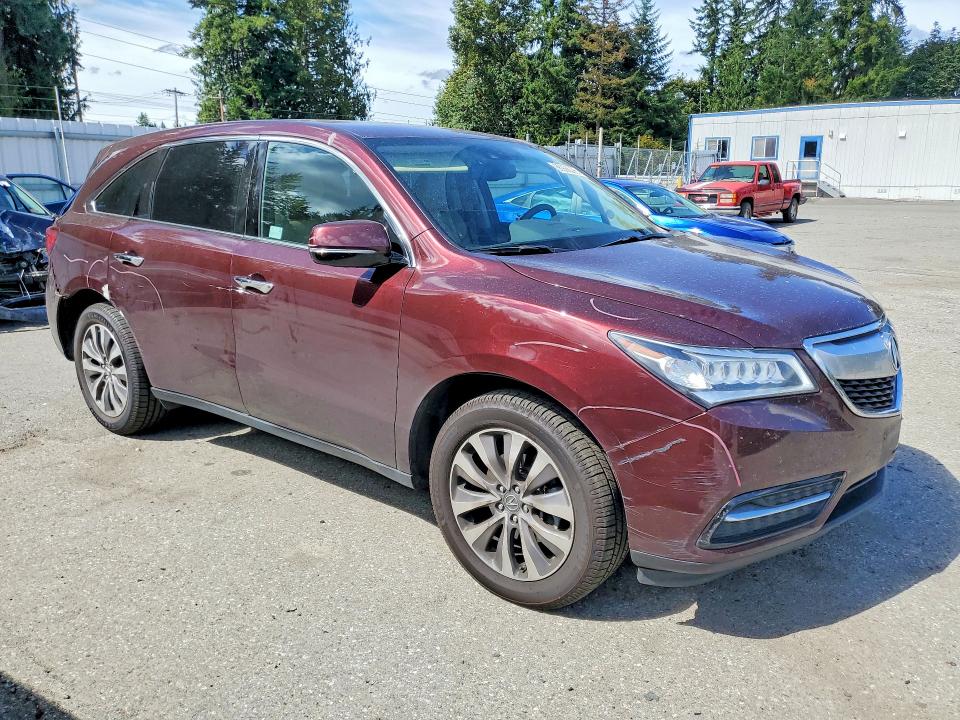 Aukcja sprzedaży 2015 Acura Mdx, vin: 5FRYD4H66FB006904, numer aukcji: 66998096