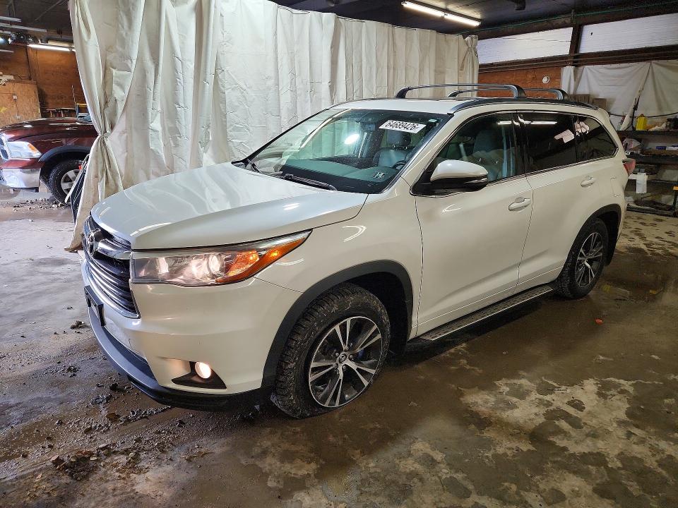 Aukcja sprzedaży 2016 Toyota Highlander, vin: 5TDJKRFH5GS243519, numer aukcji: 64689426