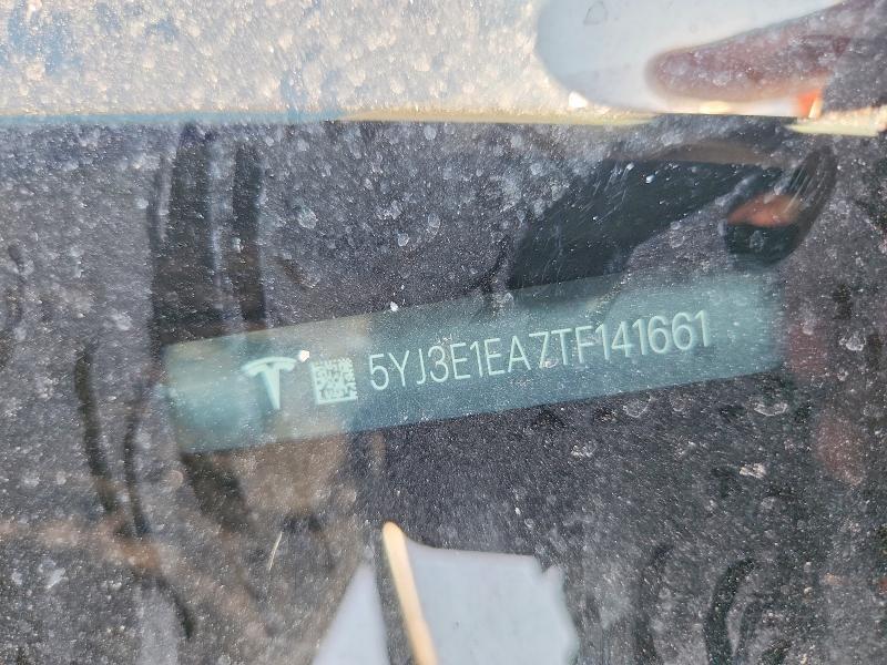 2026 Tesla Model 3 მანქანა იყიდება აუქციონზე, vin: 5YJ3E1EA7TF141661, აუქციონის ნომერი: 62301186