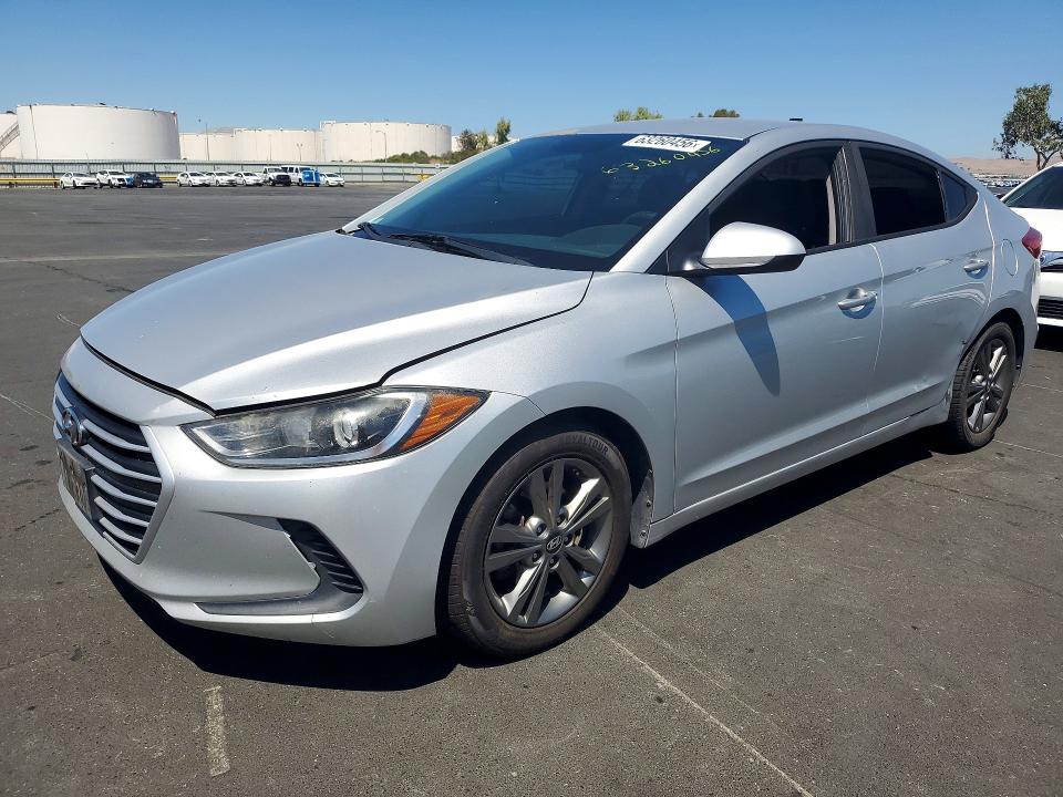 2018 Hyundai Elantra მანქანა იყიდება აუქციონზე, vin: 5NPD84LF0JH220275, აუქციონის ნომერი: 63260456