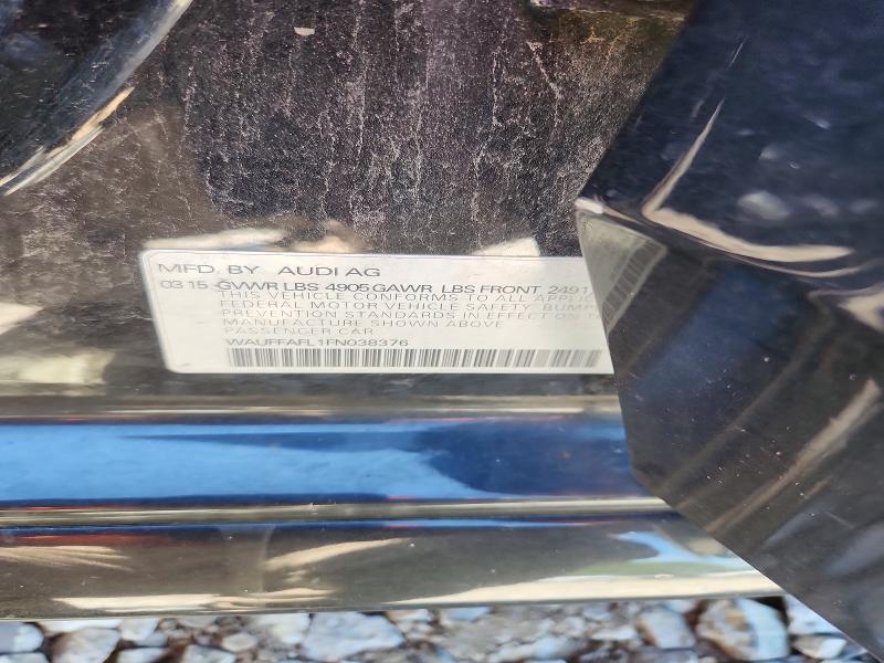Aukcja sprzedaży 2015 Audi A4, vin: WAUFFAFL1FN038376, numer aukcji: 62019896