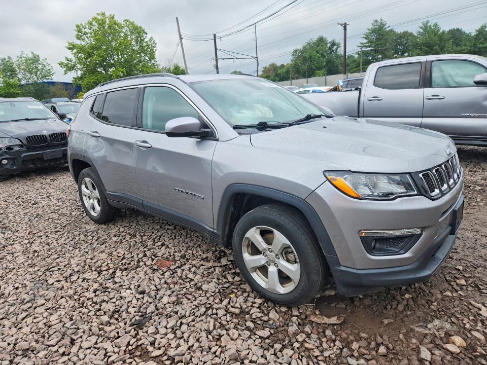 66598226 :رقم المزاد ، 3C4NJDBB0LT145314 vin ، 2020 Jeep Compass مزاد بيع