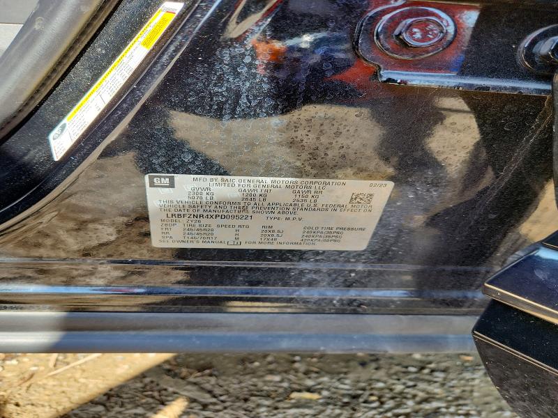 64539236 :رقم المزاد ، LRBFZNR4XPD095221 vin ، 2023 Buick Envision مزاد بيع