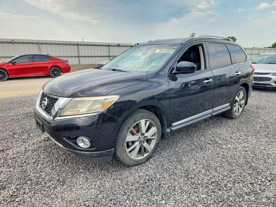 Auction sale of the 2014 Nissan Pathfinder, vin: 5N1AR2MN5EC698683, lot number: 64245606