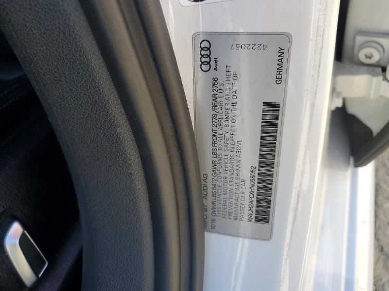 Aukcja sprzedaży 2017 Audi A6, vin: WAUH2AFCXHN058052, numer aukcji: 65314706