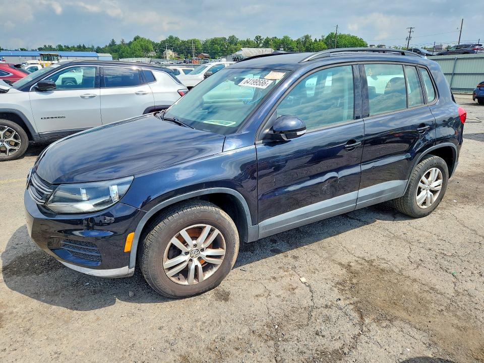 Auction sale of the 2016 Volkswagen Tiguan, vin: WVGBV7AX4GW579463, lot number: 64199586