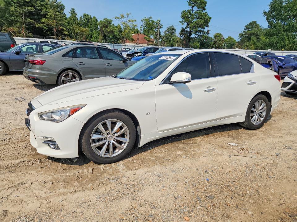 2015 Infiniti Q50 მანქანა იყიდება აუქციონზე, vin: JN1BV7AR3FM393688, აუქციონის ნომერი: 63852656