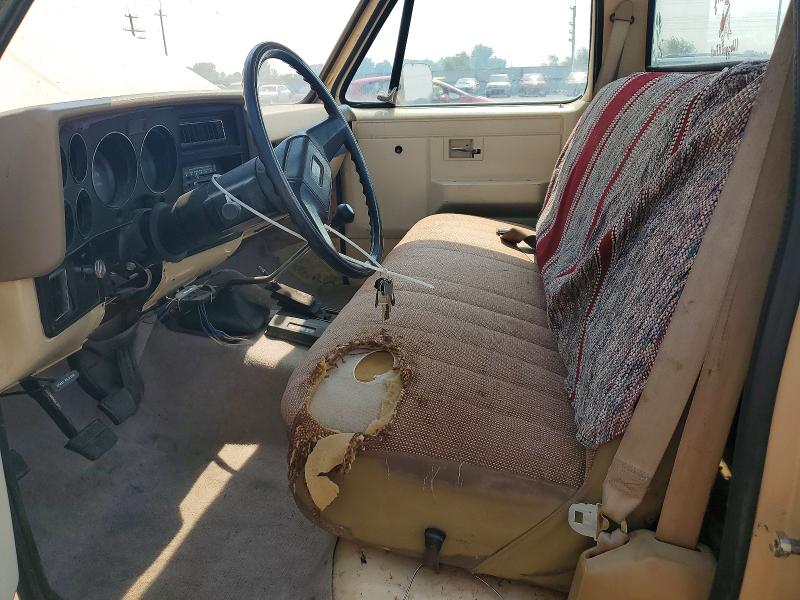 1985 Chevrolet K20 მანქანა იყიდება აუქციონზე, vin: 1GCGK24M7FJ163524, აუქციონის ნომერი: 63758666