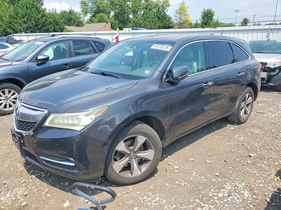 Продаж на аукціоні авто 2014 Acura Mdx, vin: 5FRYD4H21EB029485, номер лоту: 64370236